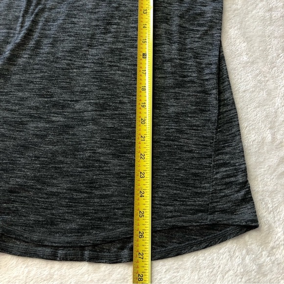 Lululemon Salute the Sun Singlet II Heathered Black Size 10/12? - Picture 9 of 9